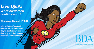 Facebook live session on women in dentistry