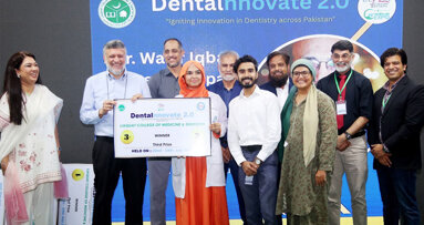 Dow BDS students secure 3rd position at DentalInnovate 2.0 with mental health research