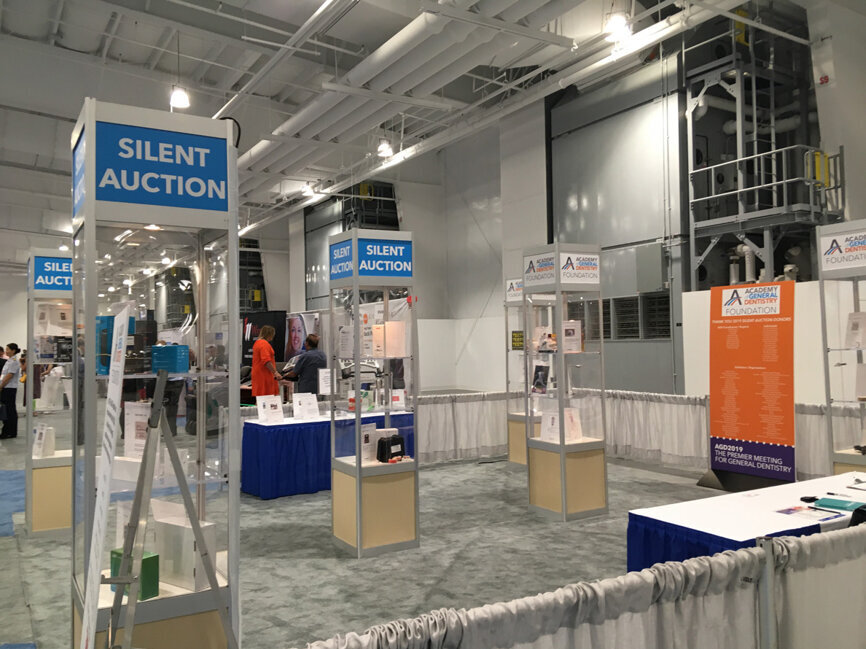 The AGD Foundation’s 2019 Electronic Silent Auction Fundraiser offers attendees the opportunity to purchase C.E. courses, dental instruments, artwork, electronics and more. Proceeds benefit the AGD Foundation Grant Program, which provides support for AGD constituents and nonprofit organizations that raise awareness of oral cancer.