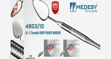 Nuevo espejo en forma de gota del Dr. F. Comella