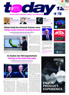 today at IDS Cologne 12 March 2019 today at IDS Cologne 12 March 2019