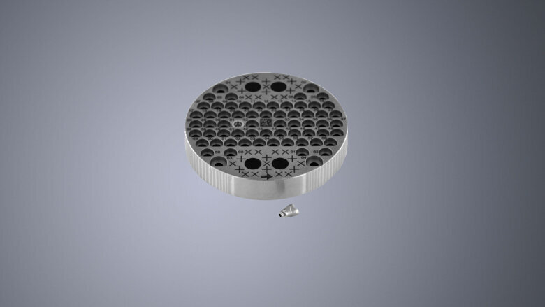 TRUMPF adaptor plate. (Image: TRUMPF)
