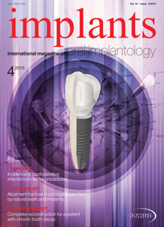 implants international No. 4, 2015 implants international No. 4, 2015