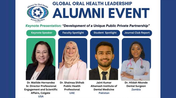From Karachi to the global stage: AIDM dental student champions oral health leadership