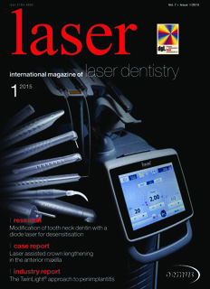 laser international No. 1, 2015 laser international No. 1, 2015