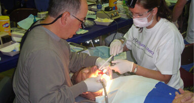 Hundreds line up to receive free dental care