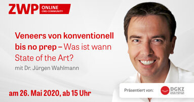 Web-Tutorial „Veneers von konventionell bis no prep“