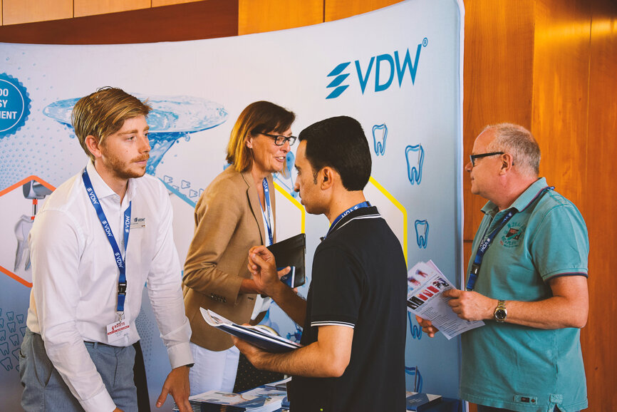 VDW booth.