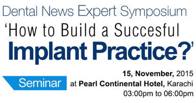 DNES Symposium 15 Nov  - How to Build Successful Implant Practice?