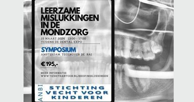 Symposium over leerzame mislukkingen in mondzorg