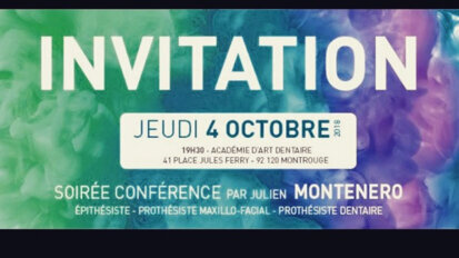 Conférence : La prothèse faciale pour retrouver sa dignité