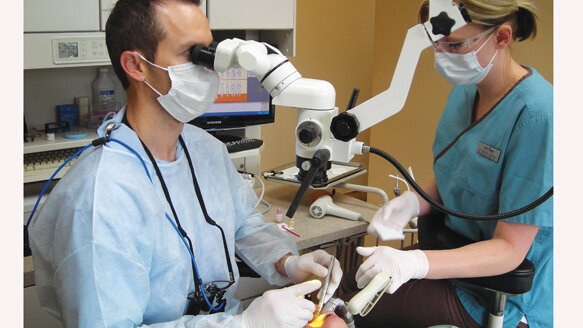 The future of dentistry lies within a microscope