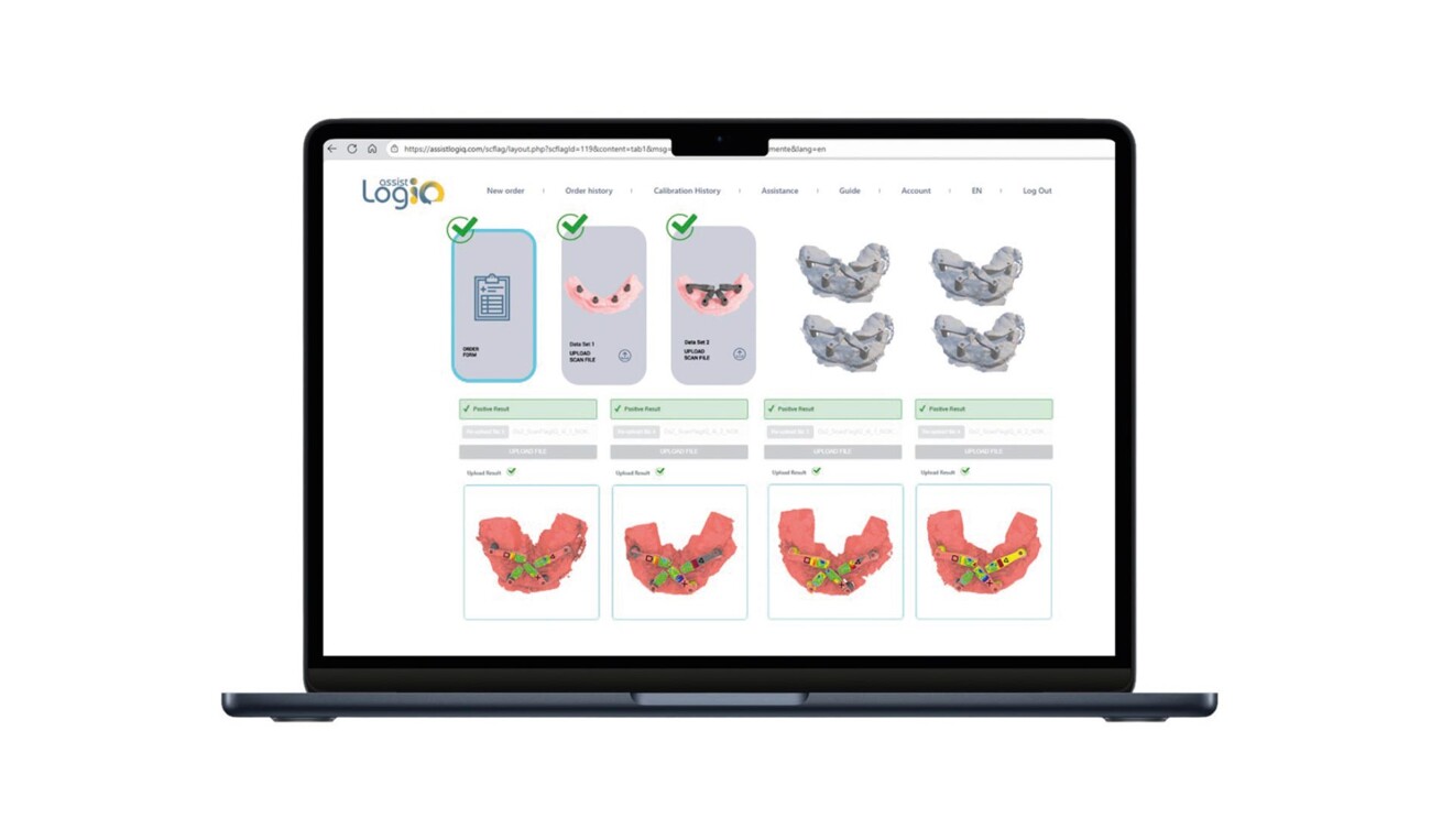 Fig. 5 - Schermata di AssistLogiQ: confronto tra i quattro screenshot con il dato convergente e l’indice di affidabilità.