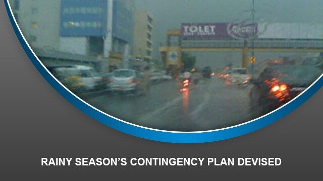 Rainy season’s contingency plan devised