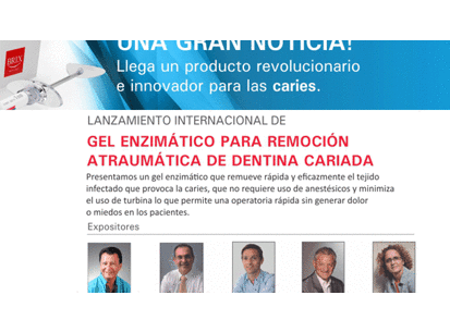 Anuncian el lanzamiento de un gel para remover lesiones cariosas