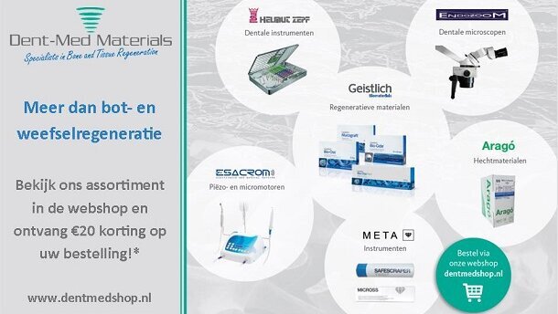 Dent-Med Materials: al twintig jaar uw betrouwbare partner