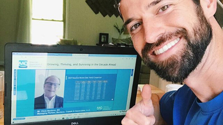 Thousands of orthodontists participate in a virtual annual session conducted by AAO