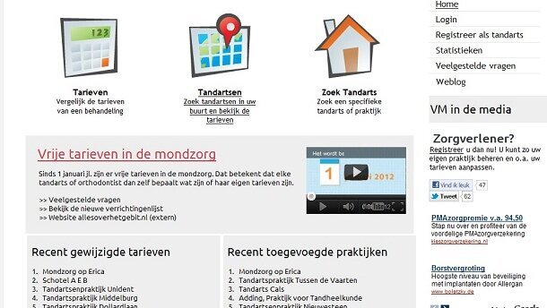 Online tarieven vergelijken voorlopig illusie