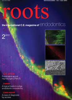 roots C.E. No. 2, 2012 roots C.E. No. 2, 2012