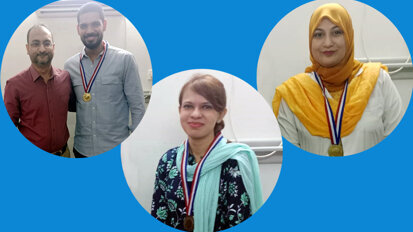 Three HUDH dental faculty members awarded medals