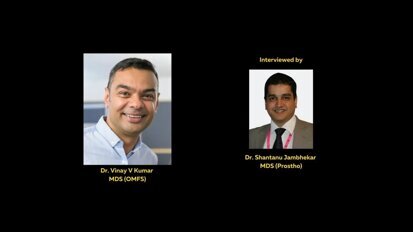 Il DGER rigenera la mucosa cheratinizzata perimplantare in modo prevedibile nella ricostruzione mascellare. Intervista al Dott. Vinay Kumar