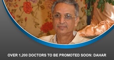 Over 1,200 doctors to be promoted soon: Dahar