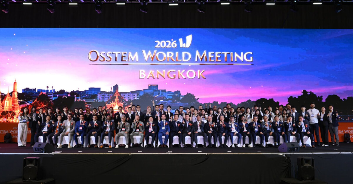 Osstem organiseert wereldcongres over digitale implantologie in Bangkok