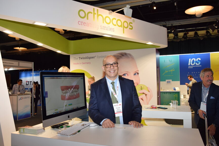 Dr Wajeeh Khan, founder of German aligner company Orthocaps. 