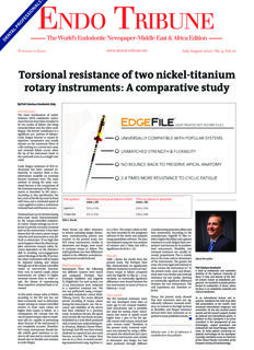 Endo Tribune Middle East & Africa No.4, 2020