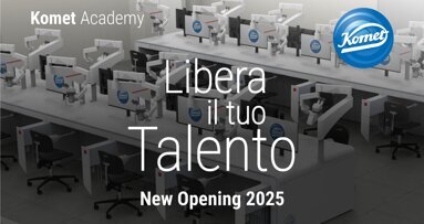 Komet rinnova la propria Academy con un centro corsi dedicato alla formazione di alto livello