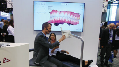 TRIOS MOVE offers great ergonomics and patient excitement TRIOS MOVE offers great ergonomics and patient excitement