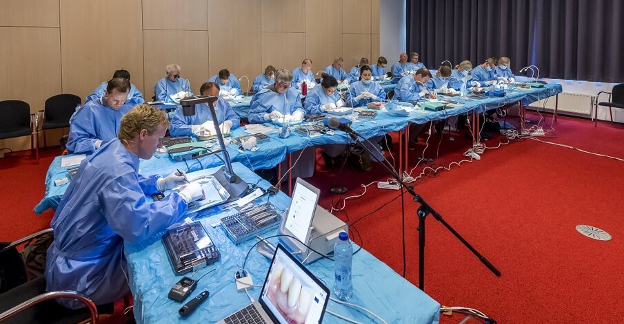 Partecipanti al workshop del Prof. Dr. Frank Schwarz.