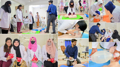 FJDH hosts Basic Life Support Workshop for HOs