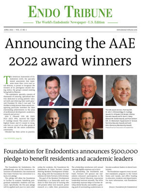 Endo Tribune U.S. Edition No. 1, 2022