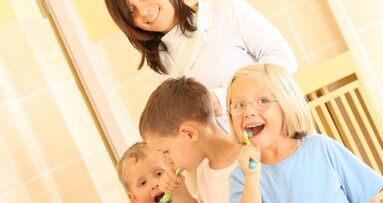 4,9 Millionen Kinder und Jugendliche nahmen an Gruppenprophylaxe teil