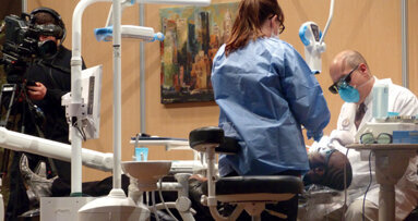 Dentist, patient share insights on being center stage for laser treatment