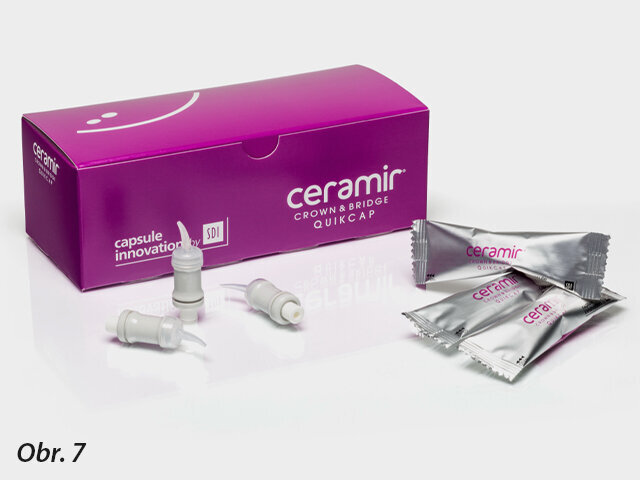 Ceramir je bioaktivní cement, který remineralizuje a deponuje hydroxyapatit