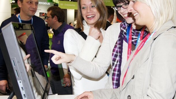 Siegerehrung auf der IDS