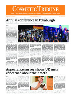 Cosmetic Tribune UK No. 1, 2016