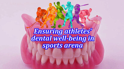 Ensuring athletes' dental well-being in sports arena