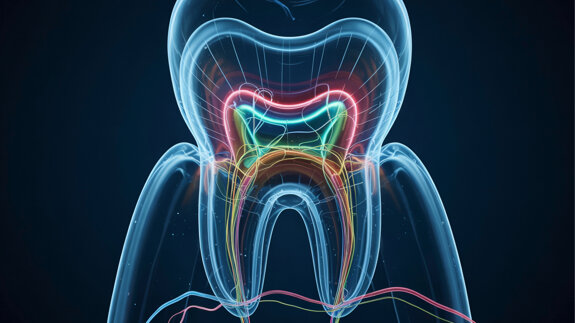 Natural zinc concentration in dentine mapped across entire teeth