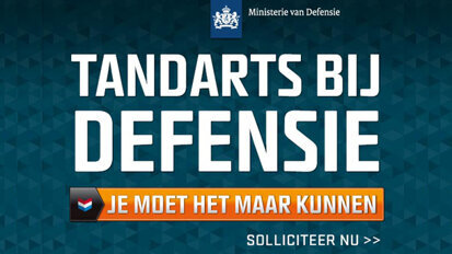 Tandarts bij defensie: “Gewoon tandarts worden kan altijd nog”