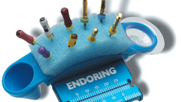 Device allows practitioners to place, store, measure and clean endo files