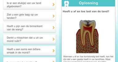 Tandarts krijgt versterking van app