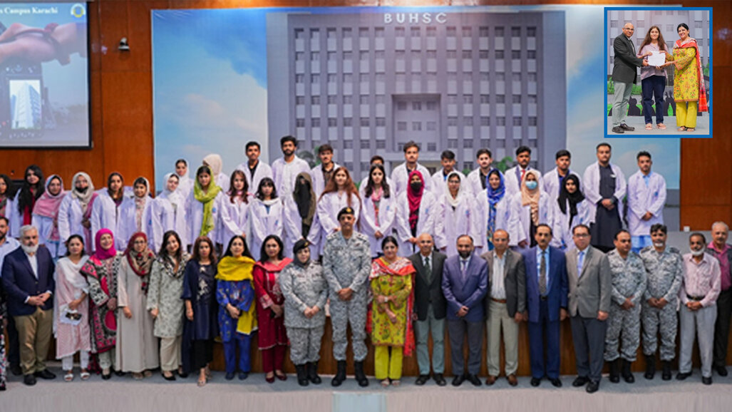 BUHS holds a white coat ceremony for fresh students