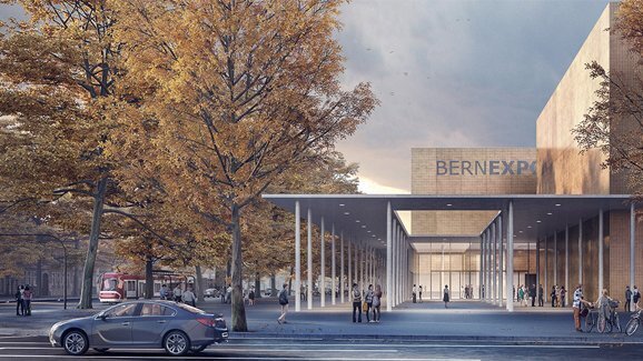 Architekturbüro aus Bern baut neue BERNEXPO-Halle