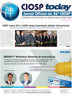 today CIOSP São Paulo Feb. 01, 2018 today CIOSP São Paulo Feb. 01, 2018