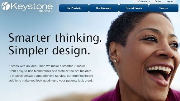 Keystone Dental lance son nouveau site Internet