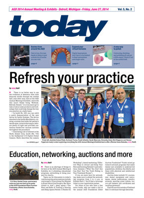 today AGD Annual Meeting & Exhibits Detroit June 27, 2014 today AGD Annual Meeting & Exhibits Detroit June 27, 2014