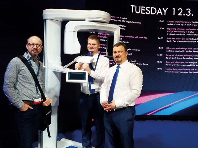 setkal se s českými zástupci řady na trhu význačných firem: Planmeca